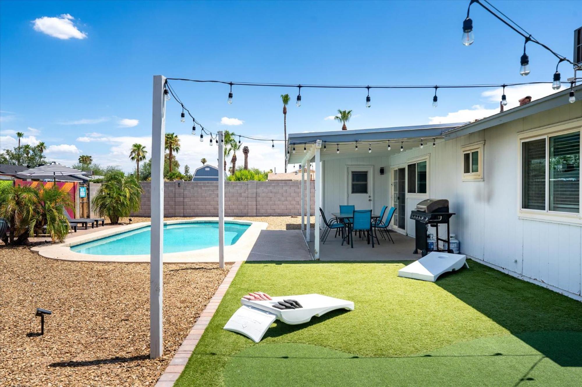 Mini Golf Fire Pit Pool Game Room Chandler Extérieur photo